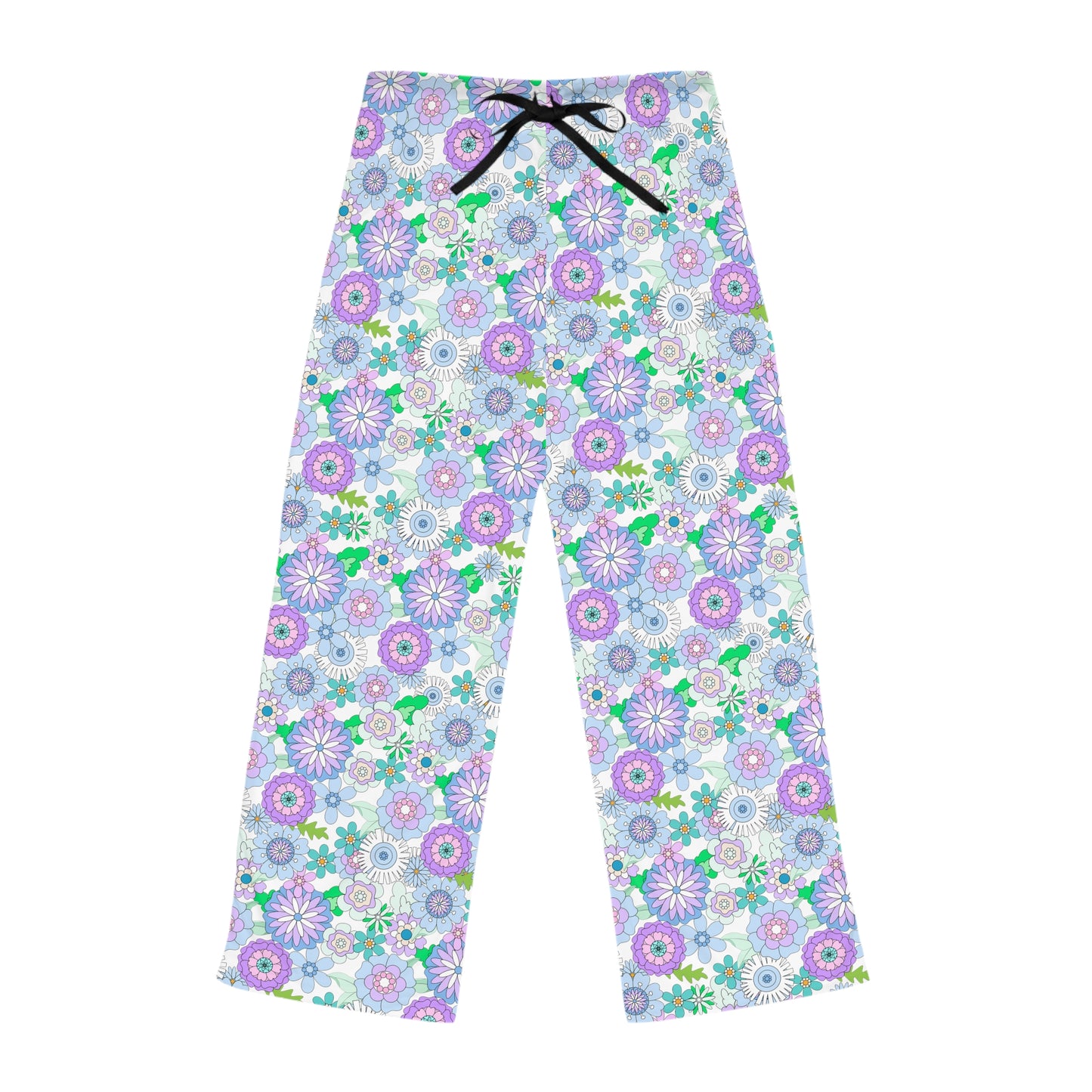 Retro Flower Child Pajama Pants