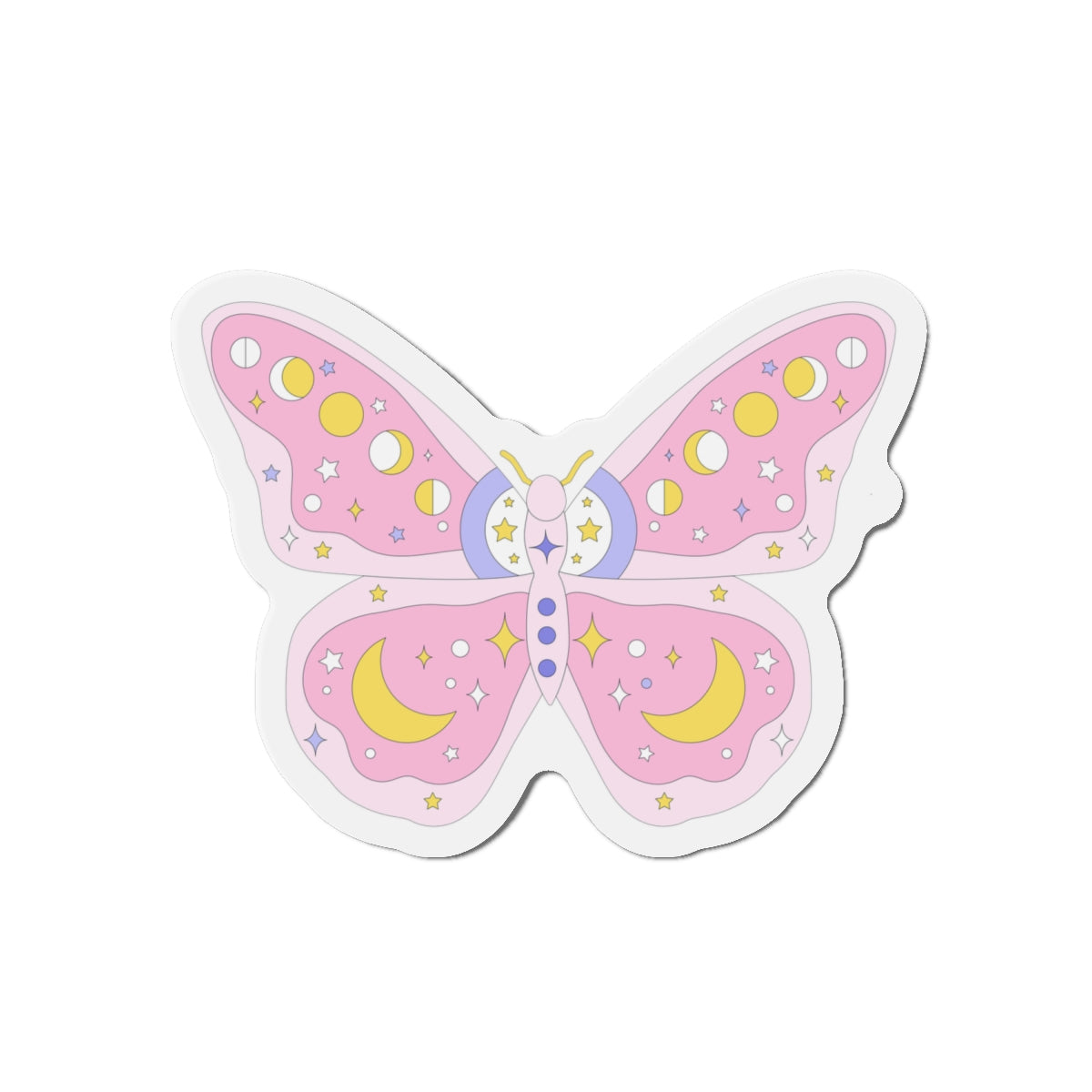 KawaII Pastel Soft Grunge Butterfly Magnets