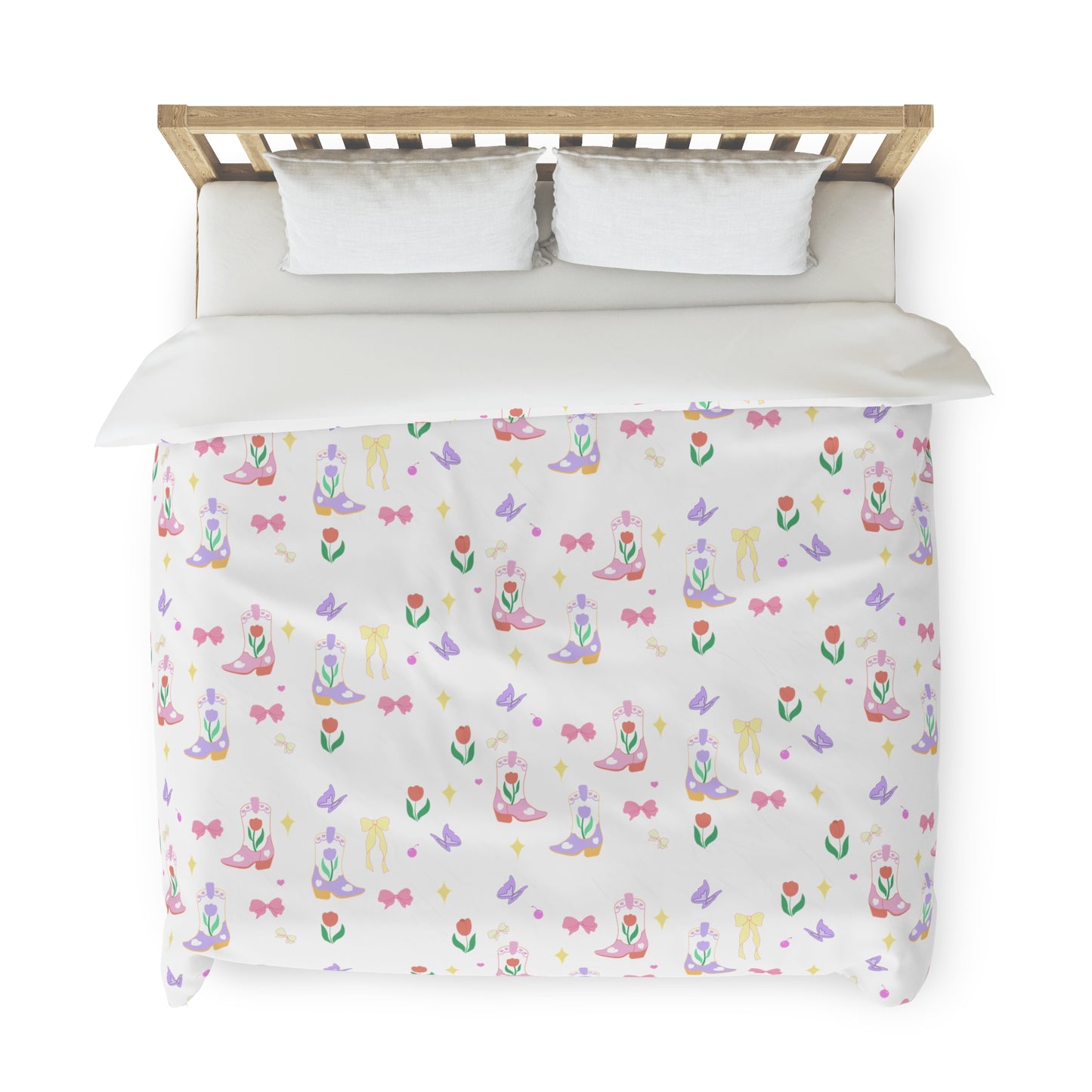 Howdy Girl aesthetic Tulip Duvet Cover