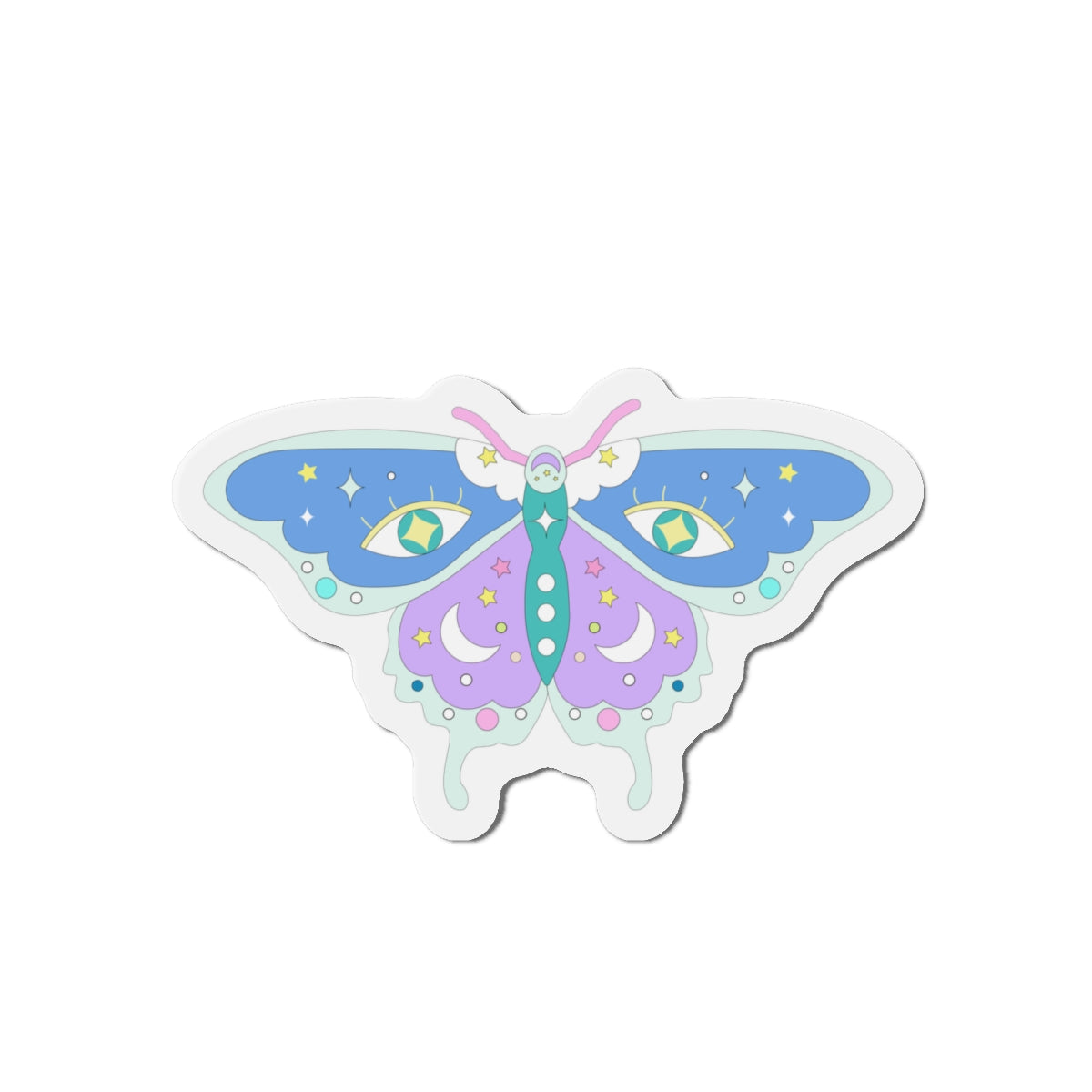 Pastel Grunge Boho Magical Butterfly Magnets