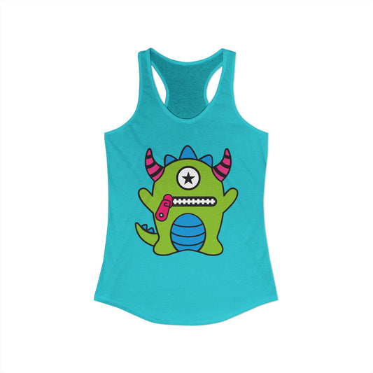 Sheppy RAWR XD Monster Women's Ideal Racerback Tank