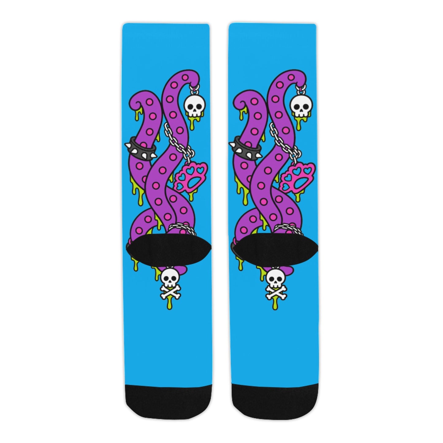 Sheppy Zippy Tako Monster Crew Socks