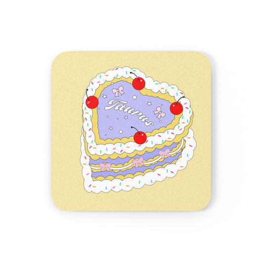 Zodiac Cake Series Coaster Taurus