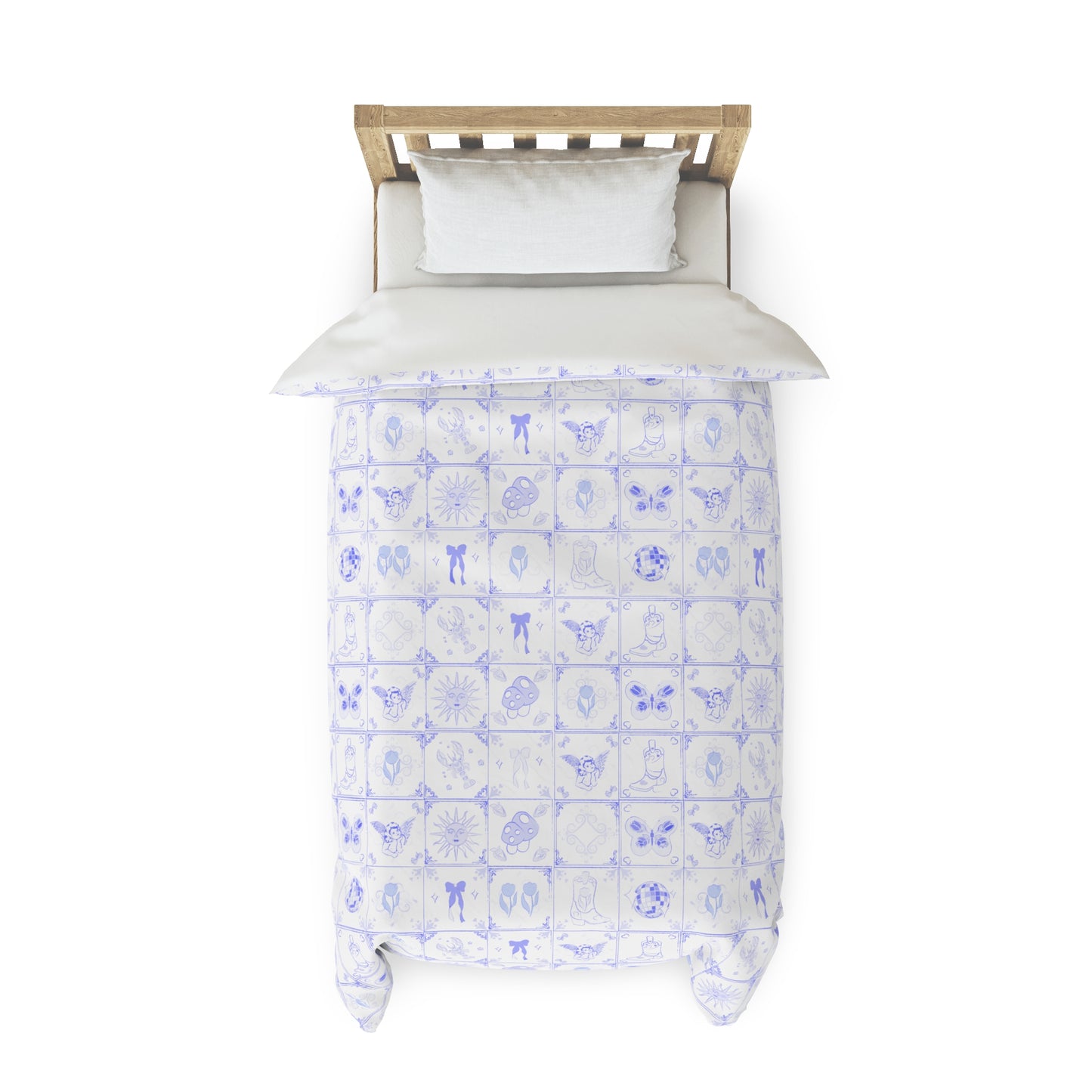 Angelic Tile style Duvet Cover