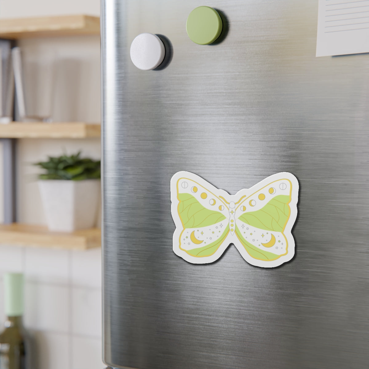 Pastel Grunge Boho Butterfly Magnets