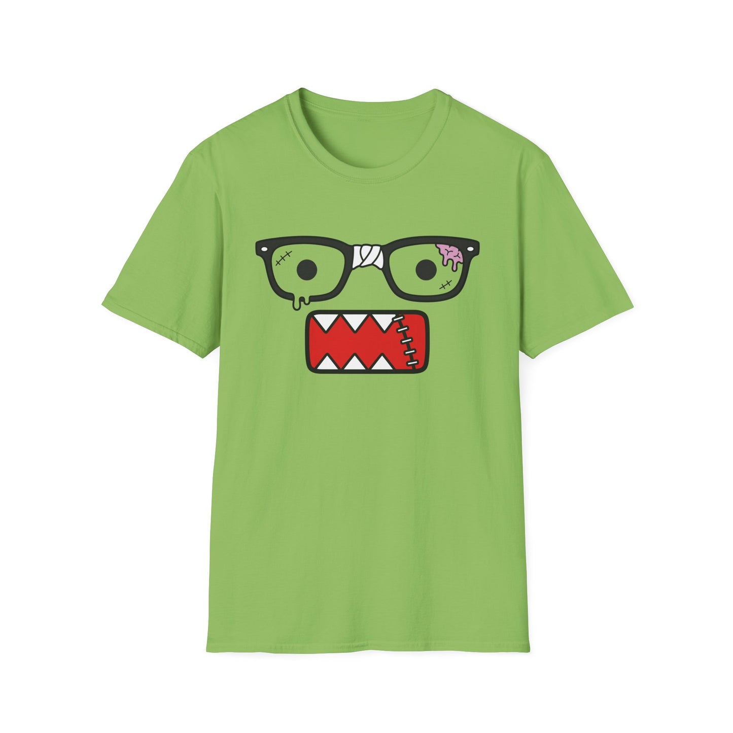 Zombie Nerd Monster Cotton Unisex Tee (XS–5XL)