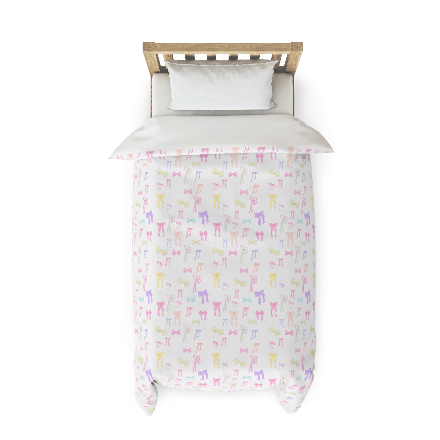 Coquette bow Aesthetic Duvet Cover