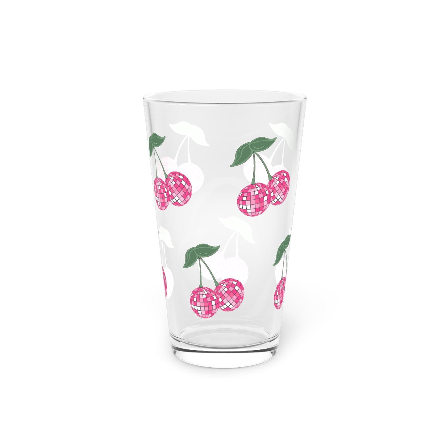 Disco Cherry Pint Glass, 16oz