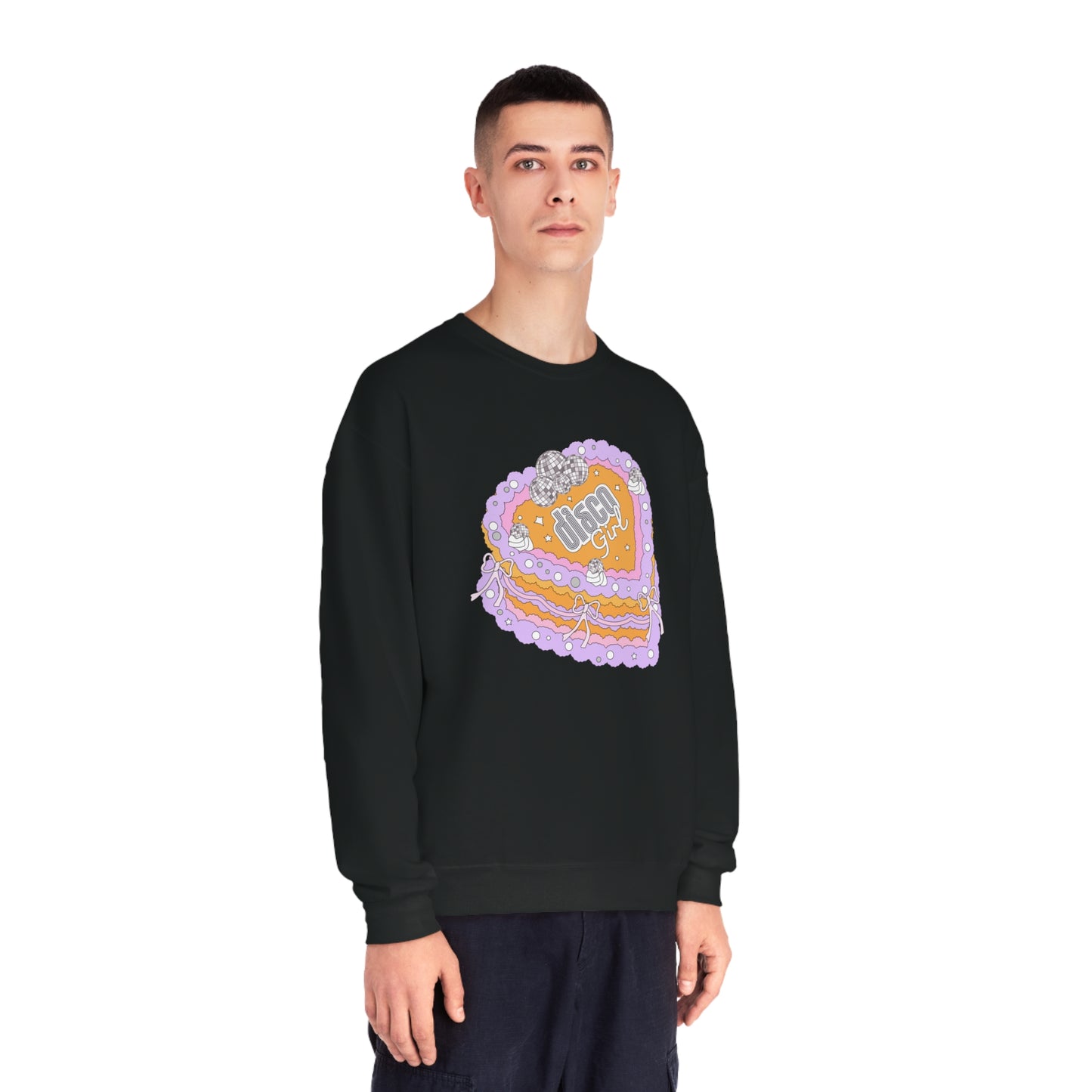 DISCO Girl Crewneck Sweatshirt