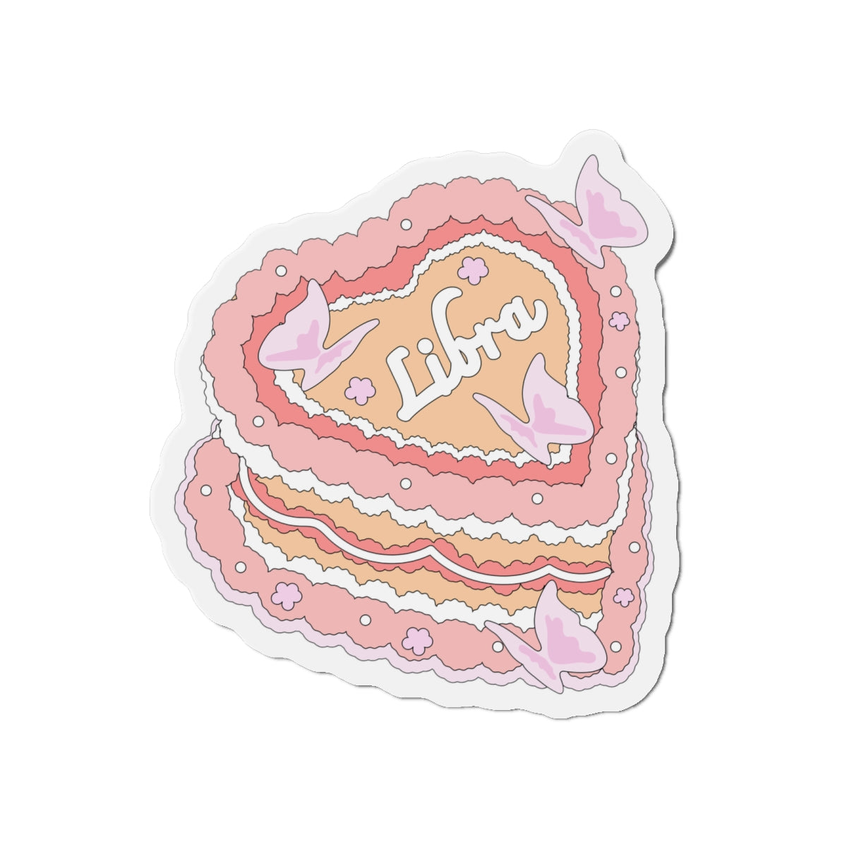 Zodiac Cake Series Libra Magnets