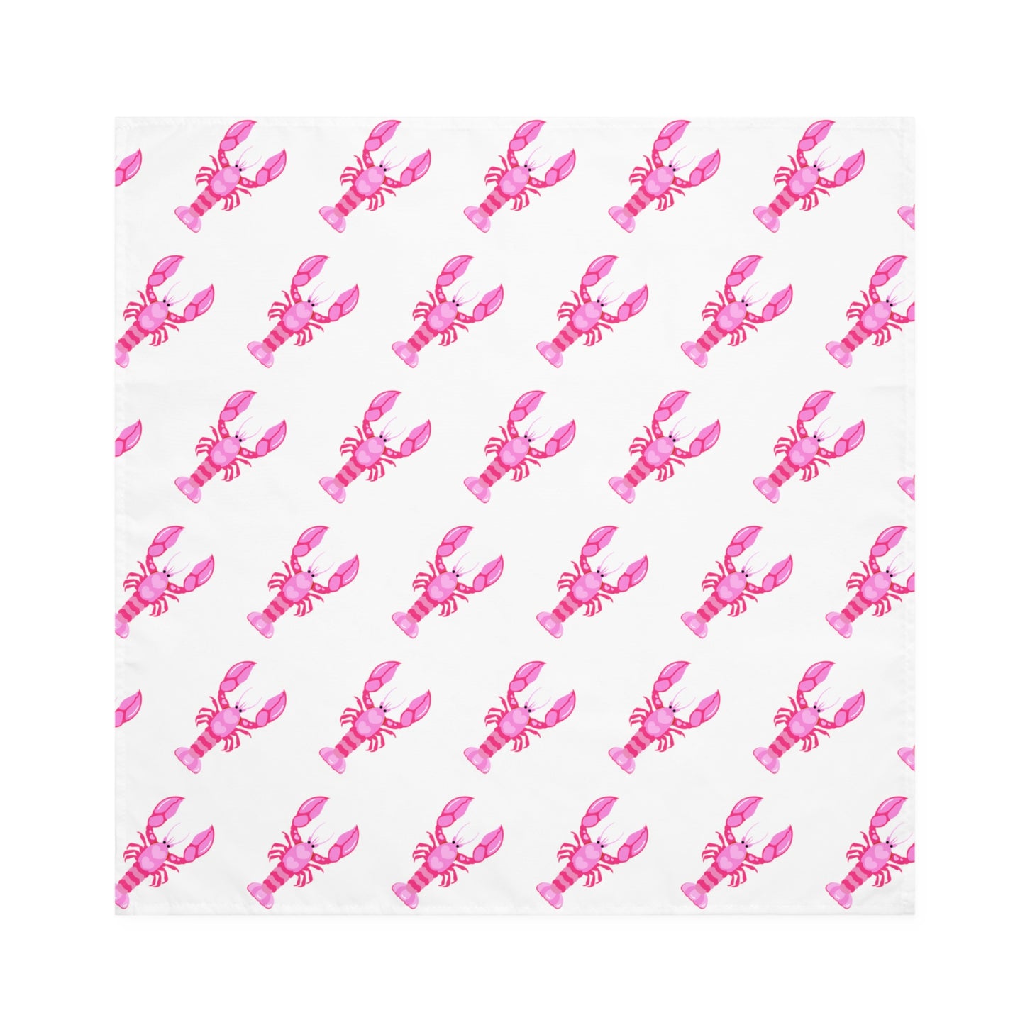 Pink lobster Napkins