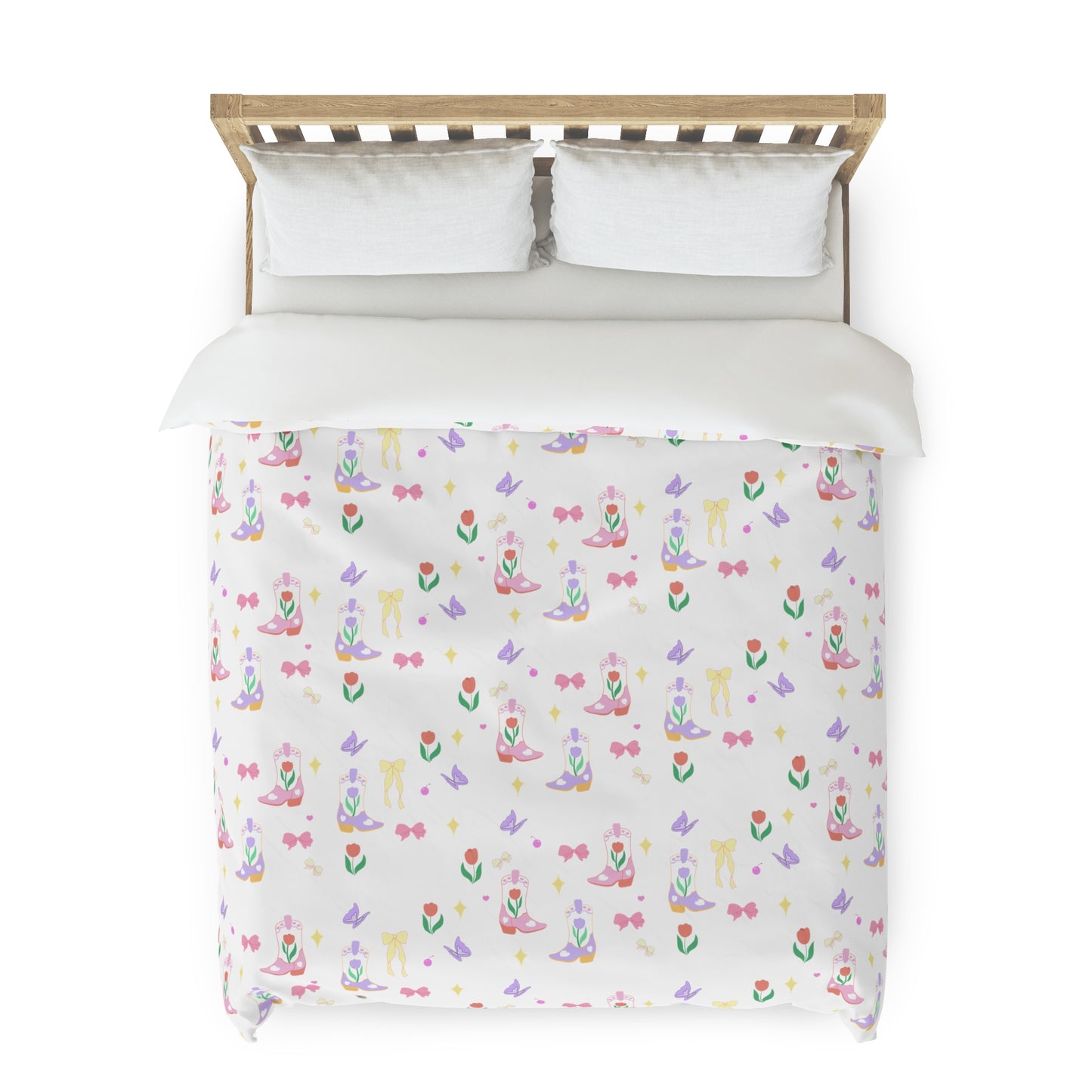 Howdy Girl aesthetic Tulip Duvet Cover