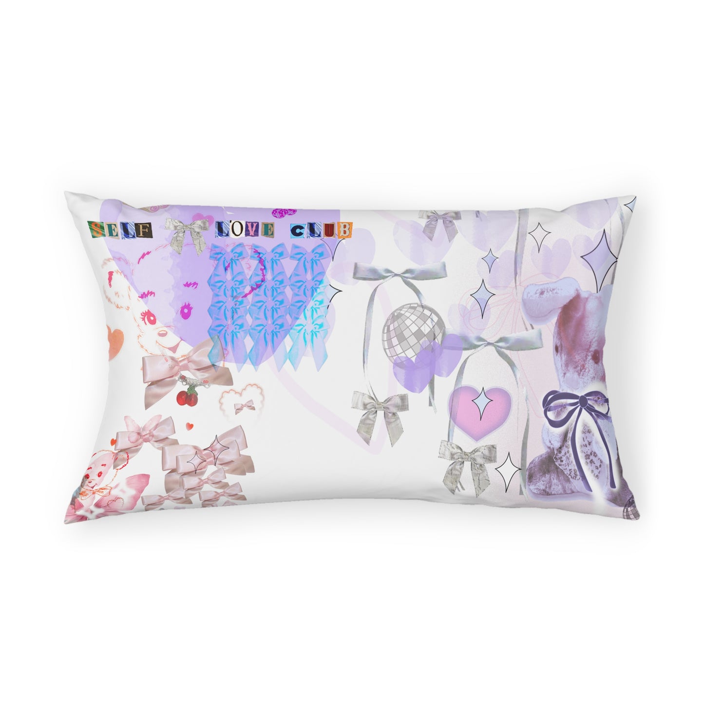 BOW Soft Girl Aesthetic Pillow Sham