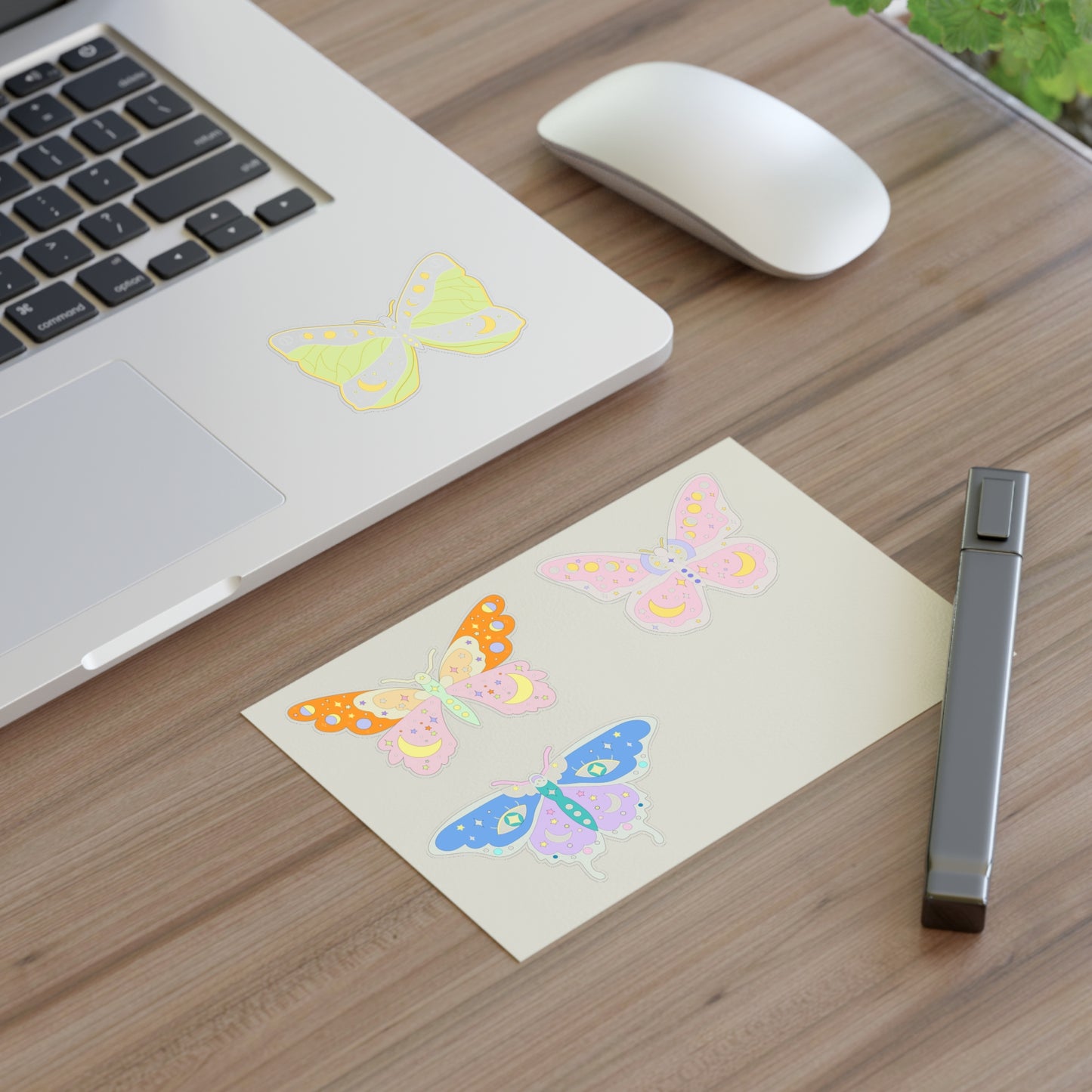 Pastel Kawaii Grunge Butterfly Sticker Sheets