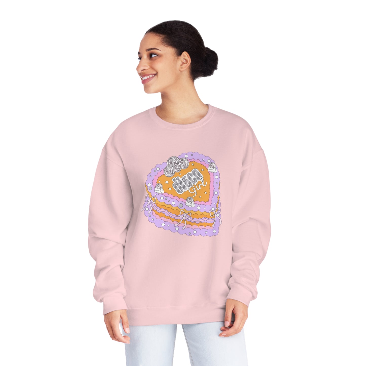 DISCO Girl Crewneck Sweatshirt