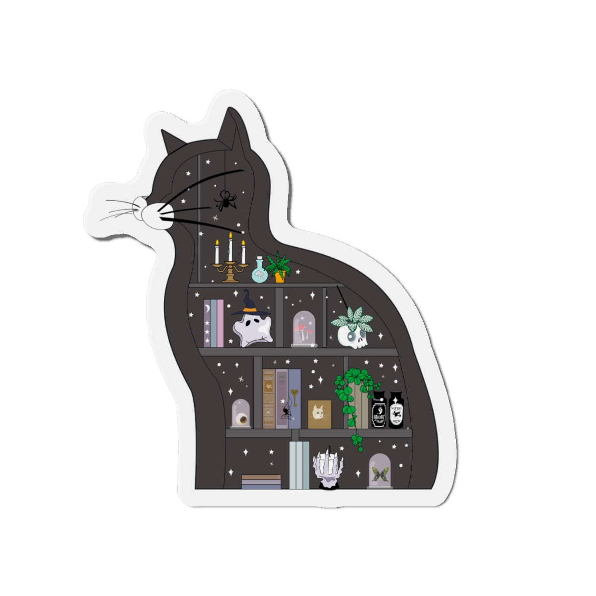 Dreamy Spells and Cat Shelves Magnets