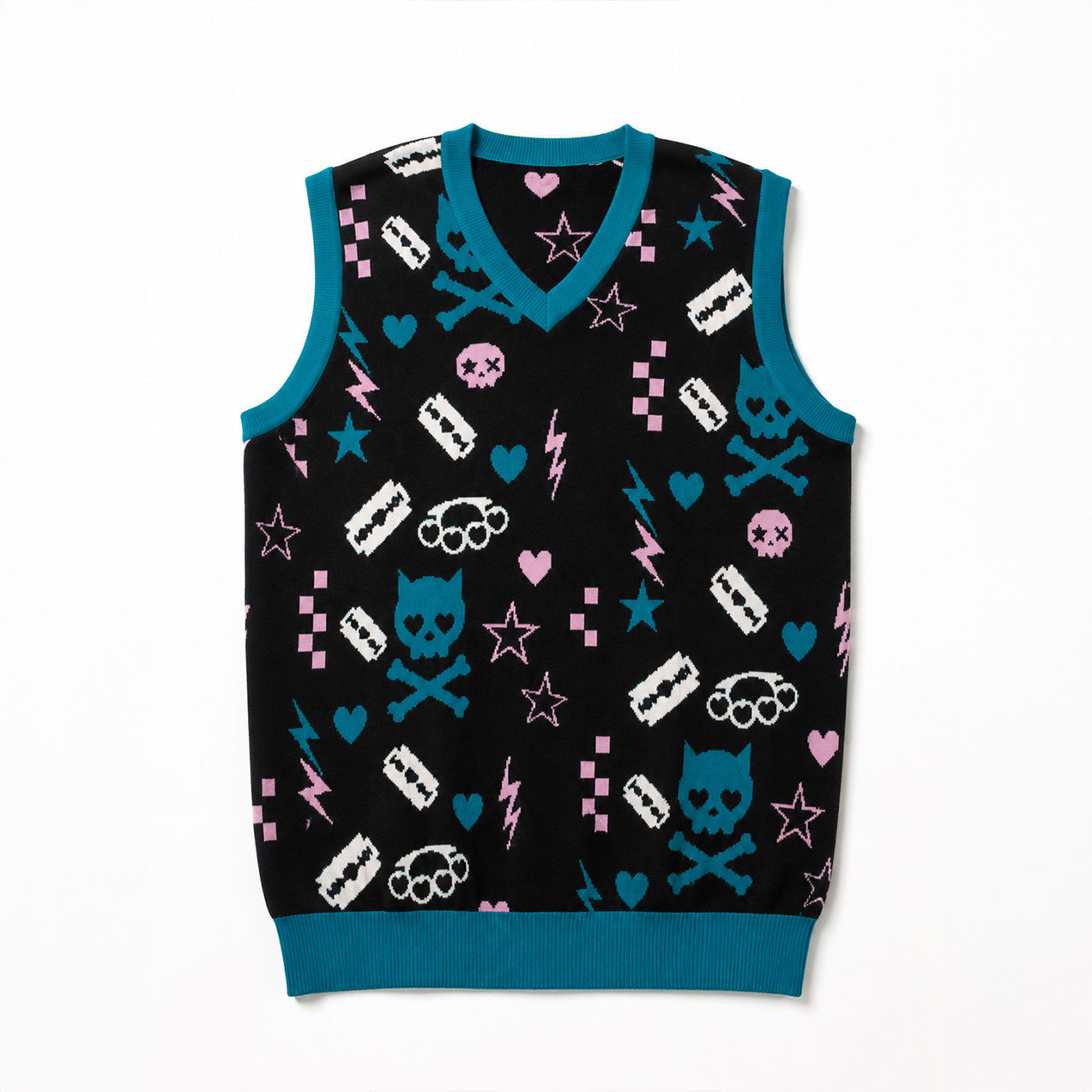 Electric Cat Scene Queen Unisex Vest (2XS–3XL)