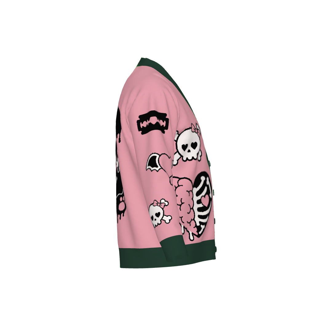 Creepy Cute Pastel Goth Unisex Cardigan (XS–3XL)