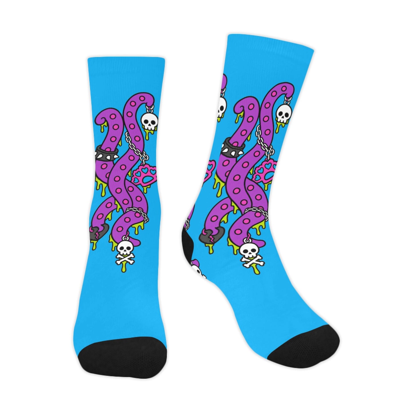 Sheppy Zippy Tako Monster Crew Socks