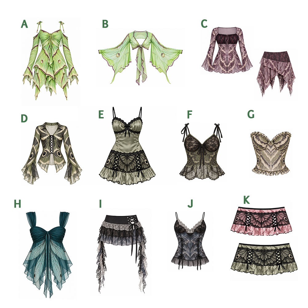 PRE-ORDER | Moth Fairy Grunge Collection