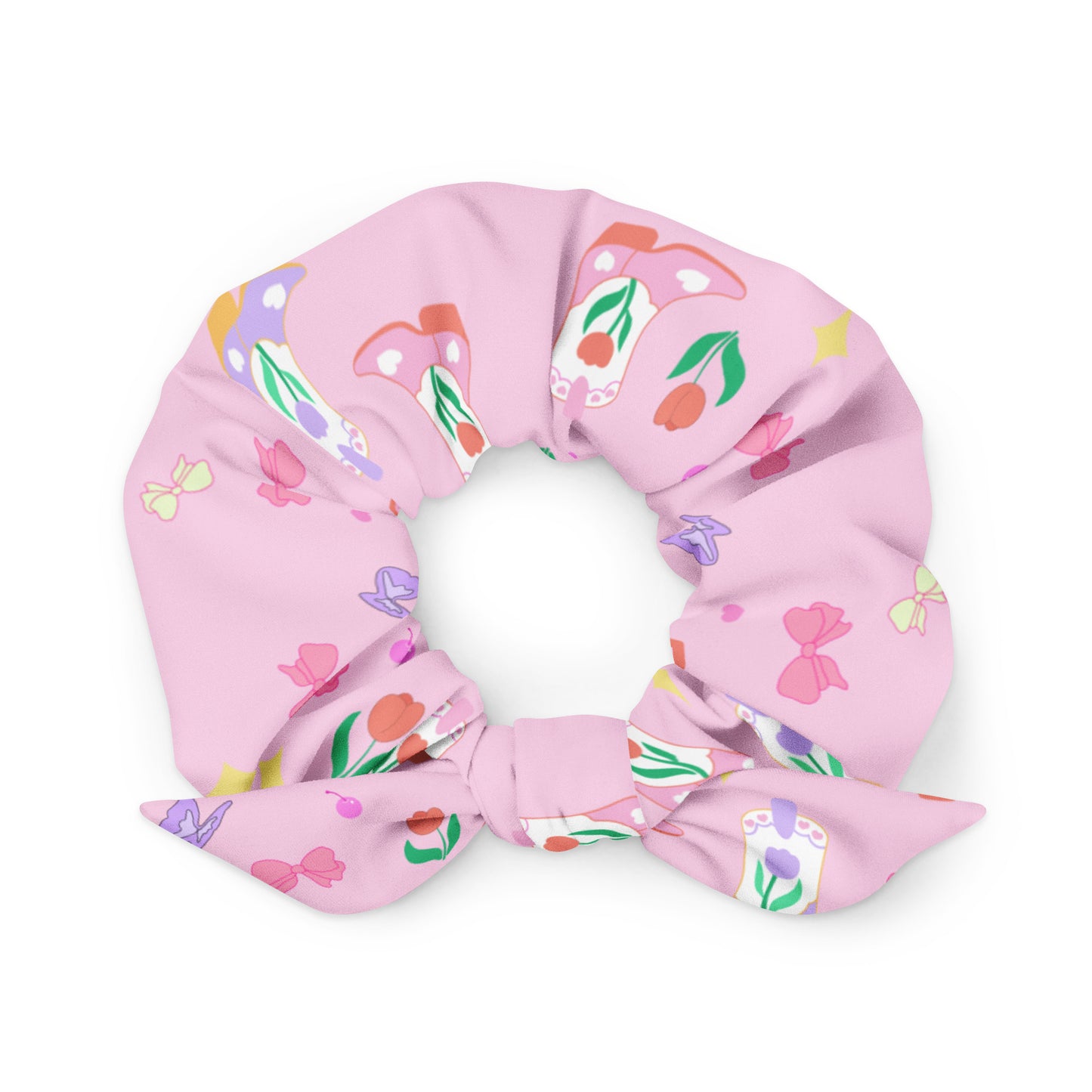 Howdy Girl aesthetic Tulip Recycled Scrunchie