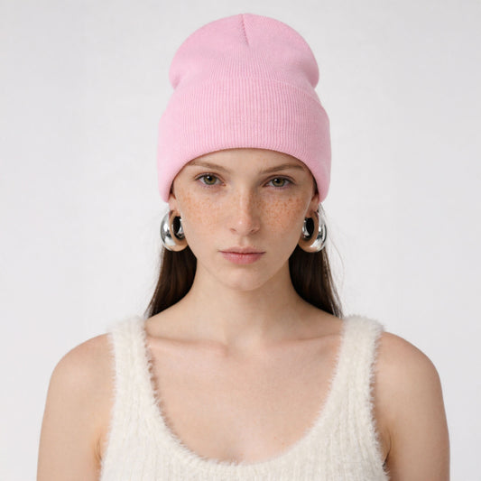 Soft Acrylic Knit Beanie