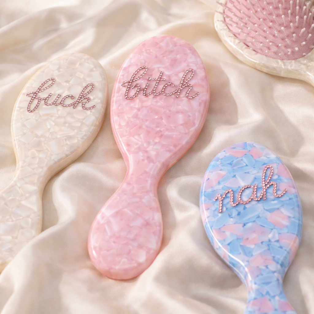 Unfiltered Hair Brush – Acrylic Statement Series