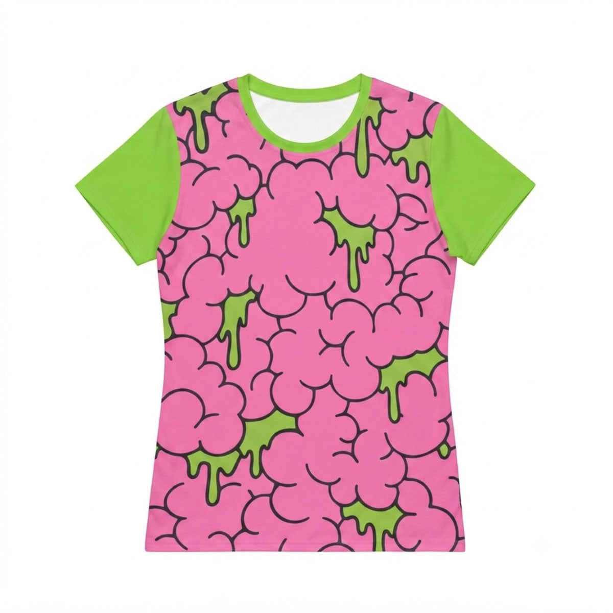 Zombie Brain Women's Graphic T-Shirt