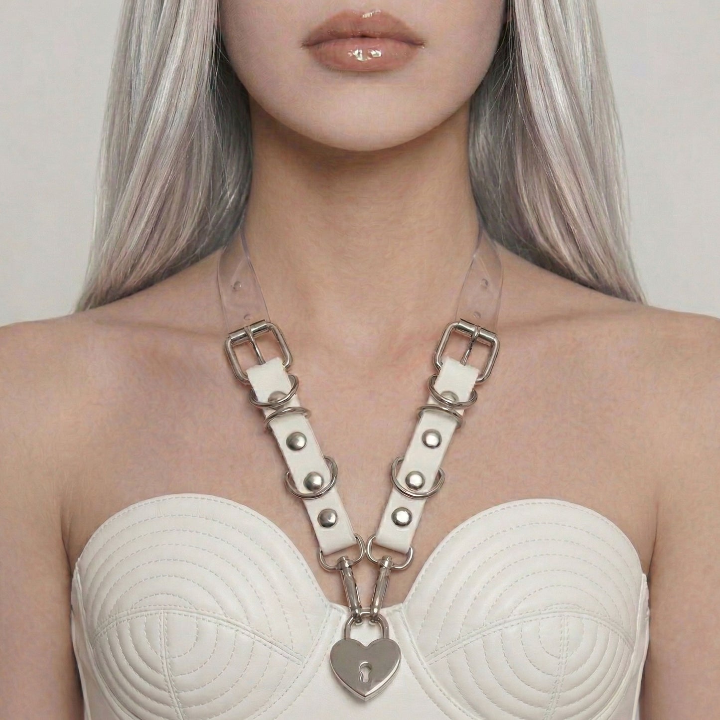 Heart Harness Strap Necklace