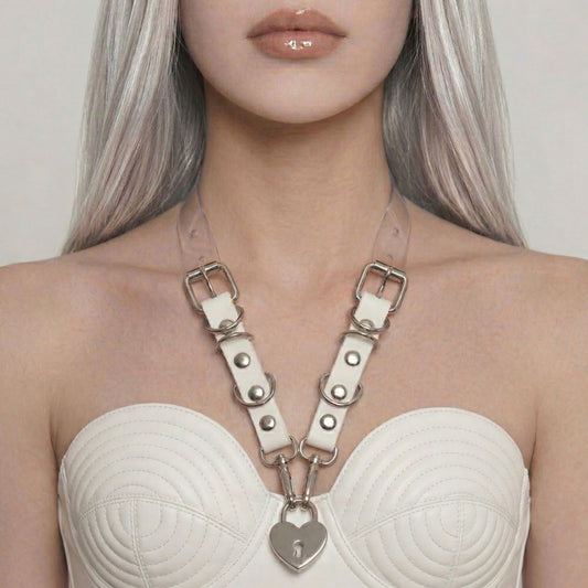 Heart Harness Strap Necklace