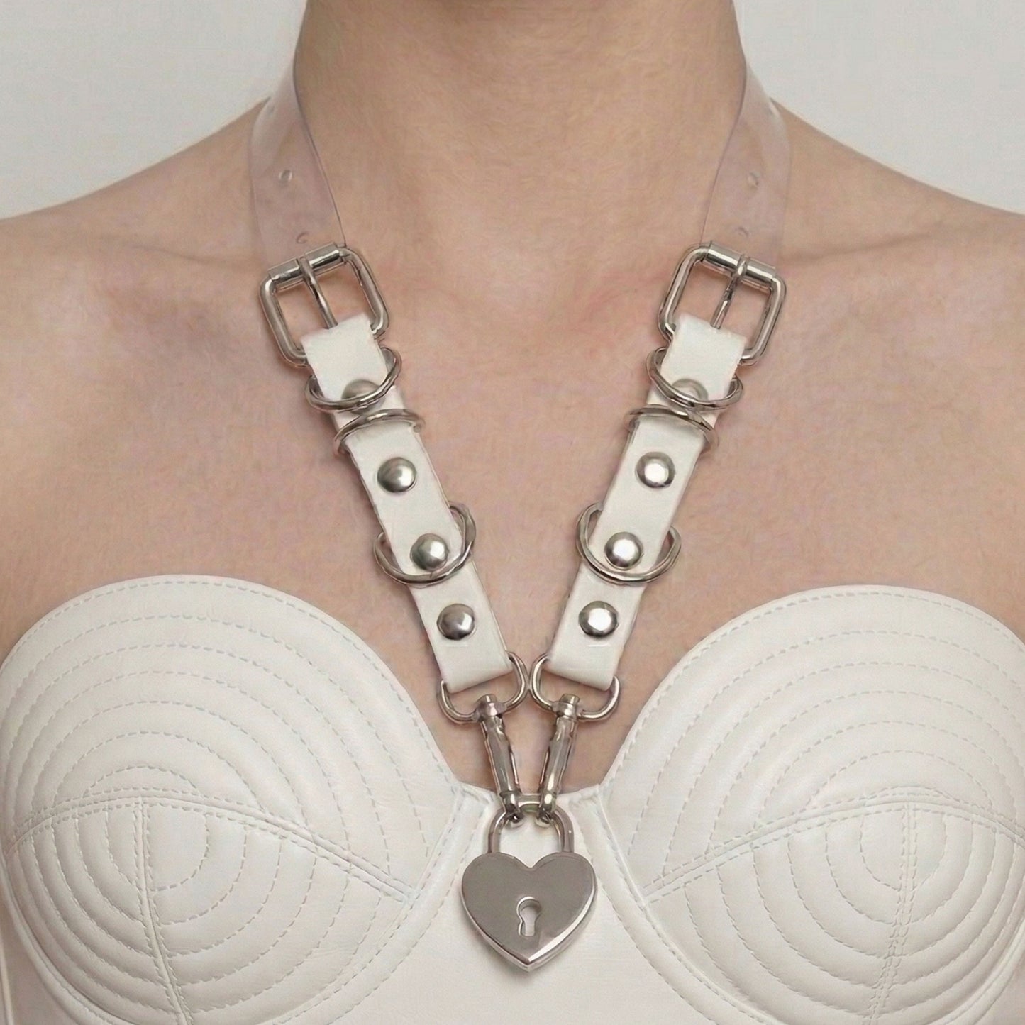 Heart Harness Strap Necklace