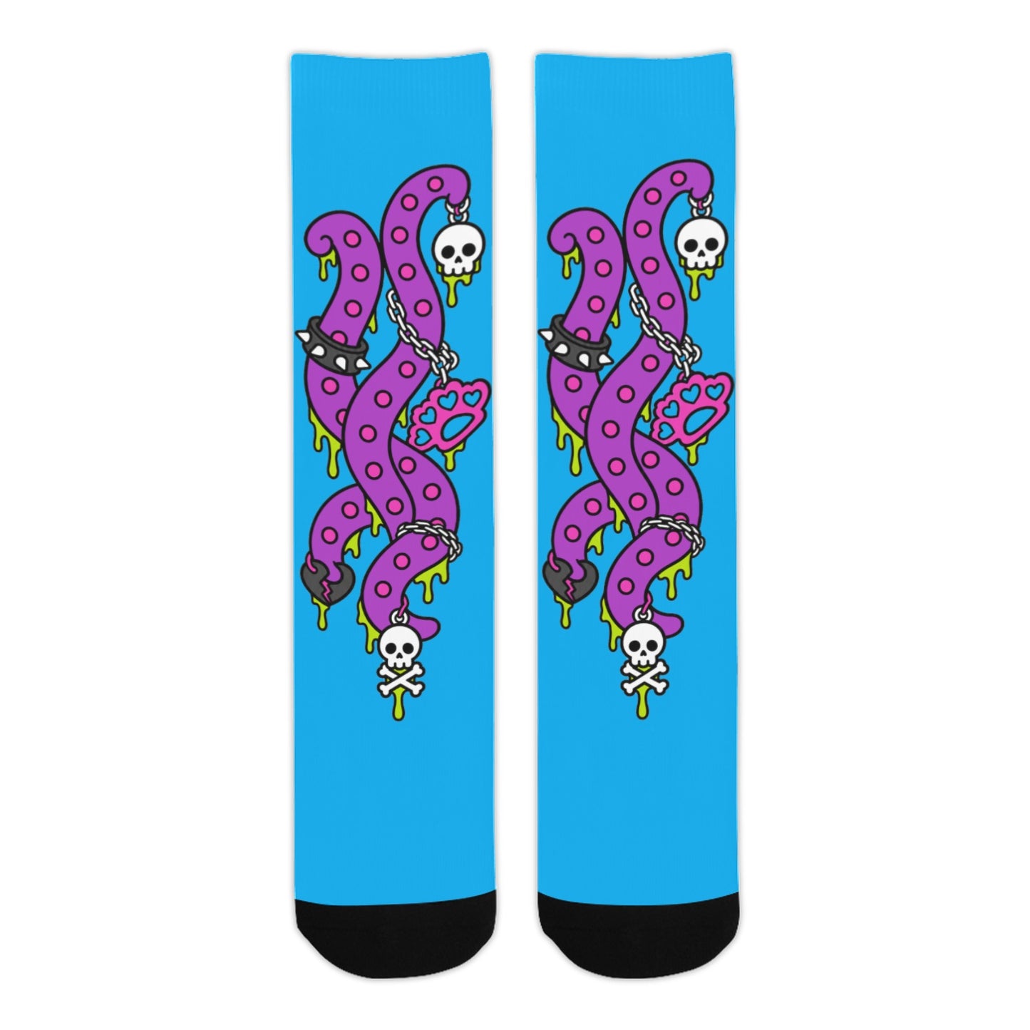 Sheppy Zippy Tako Monster Crew Socks