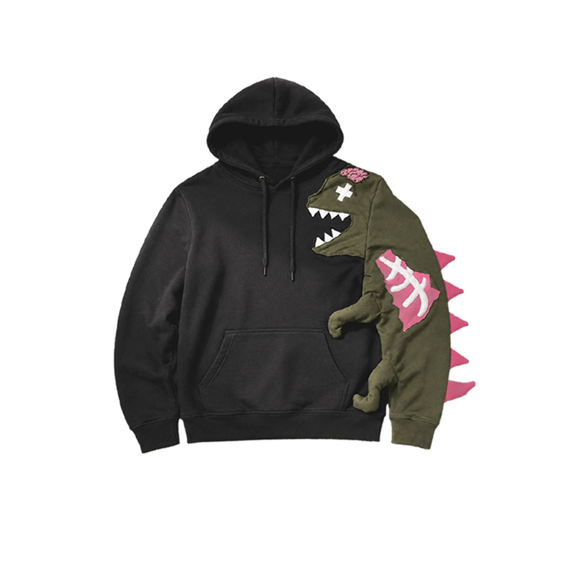 Zombie Dino Skeleton Hoodie