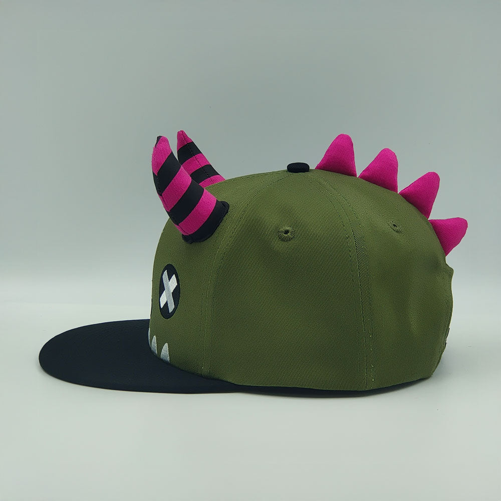 Dino Monster Unisex Snapback Cap