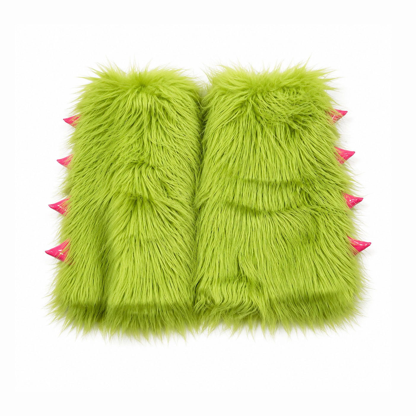 Dino Monster Faux Fur Leg Warmers Limited Edition