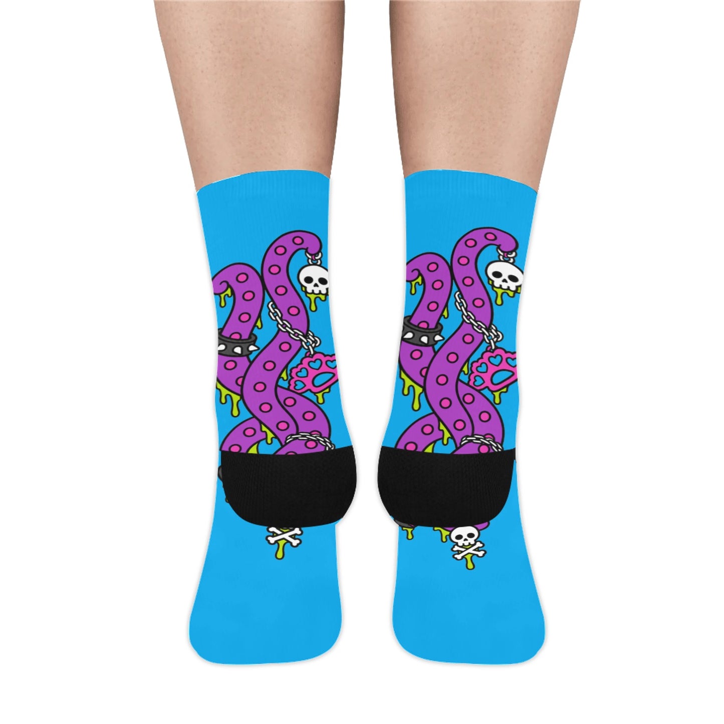 Sheppy Zippy Tako Monster Crew Socks