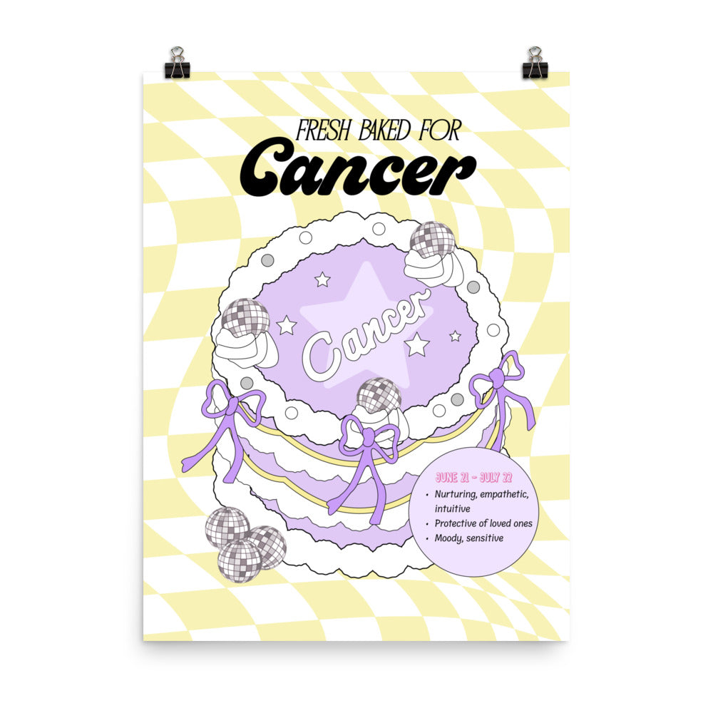 Zodiac Cake Series - Cancer