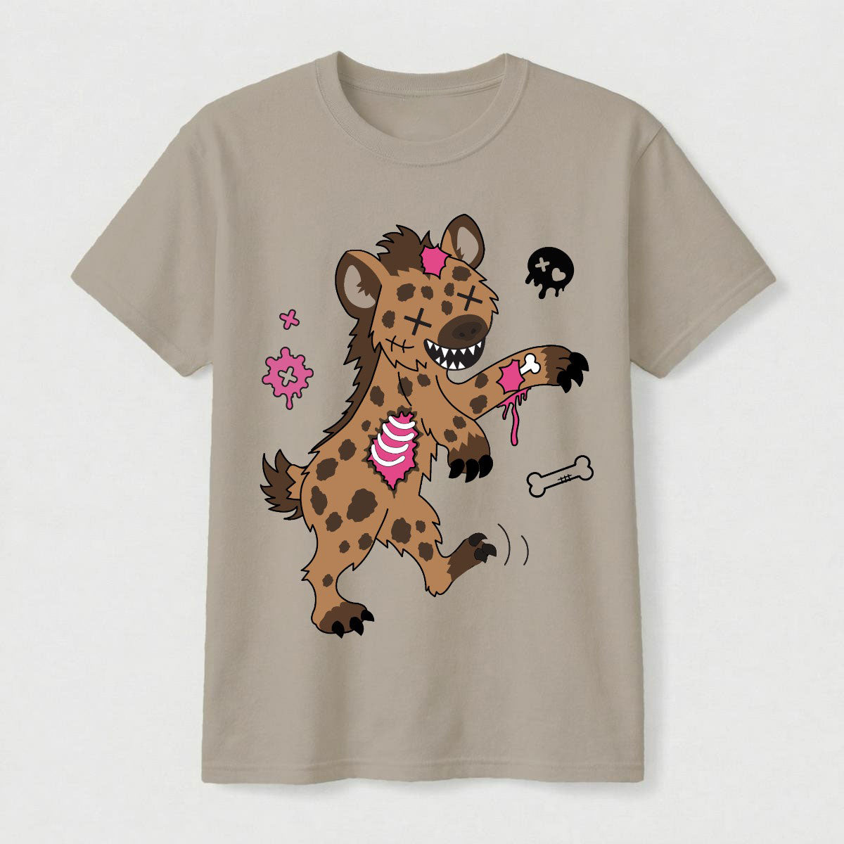 Zombie Hyena Unisex Graphic Tee