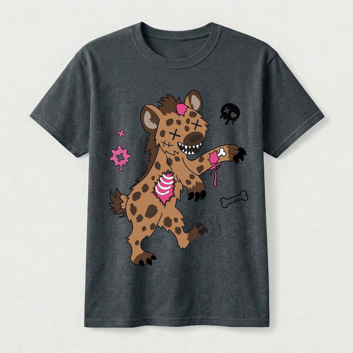 Zombie Hyena Unisex Graphic Tee