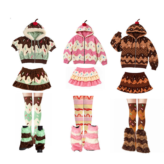Cherry on Top Ice Cream Outfit Set