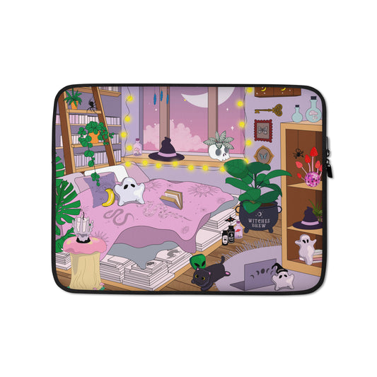 Pastel Witch Spell Room Laptop Sleeve