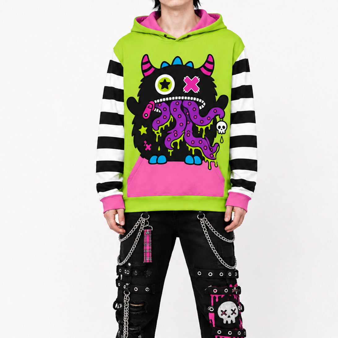 Sheppy Zippy Tako Monster Cotton Unisex Hoodie (XS to 6XL)
