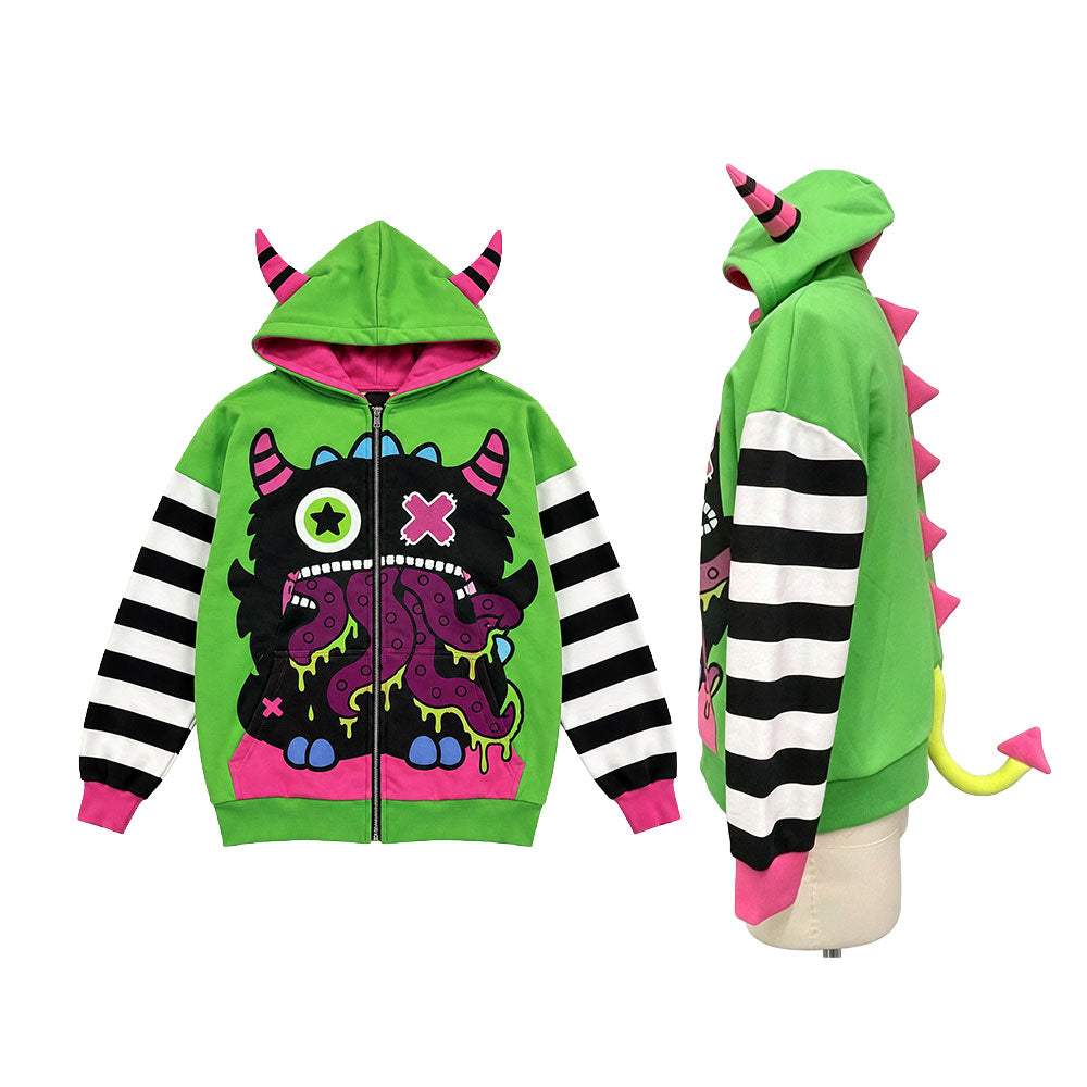 Sheppy Zippy Tako Spiky Unisex Hoodies