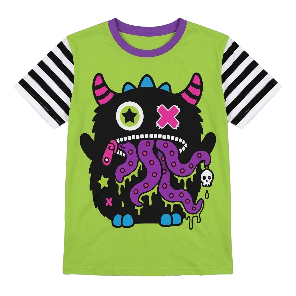 Monster Tentacle Emo Scene Cotton Unisex T-Shirt (XS to 5XL)