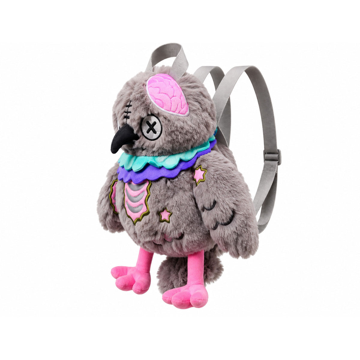 Zombie Pigeon Plush Backpack