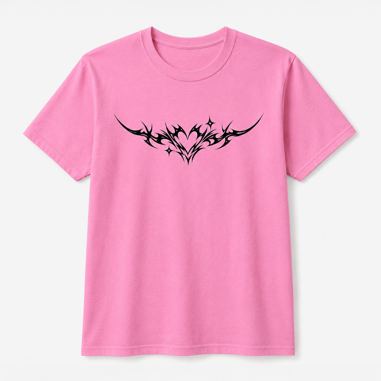 Alt Heart Wings Pink Unisex Cotton T-Shirt (S–5XL)