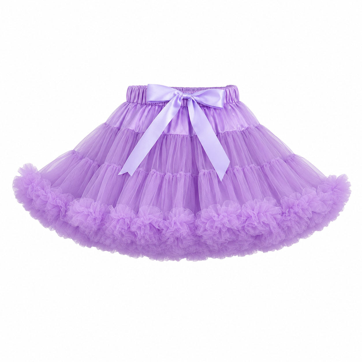 Pastel Lavender Layered Petticoat Tutu Skirt