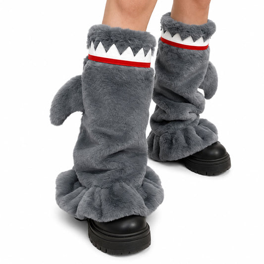 Limited Edition Fluffy Shark Leg Warmers