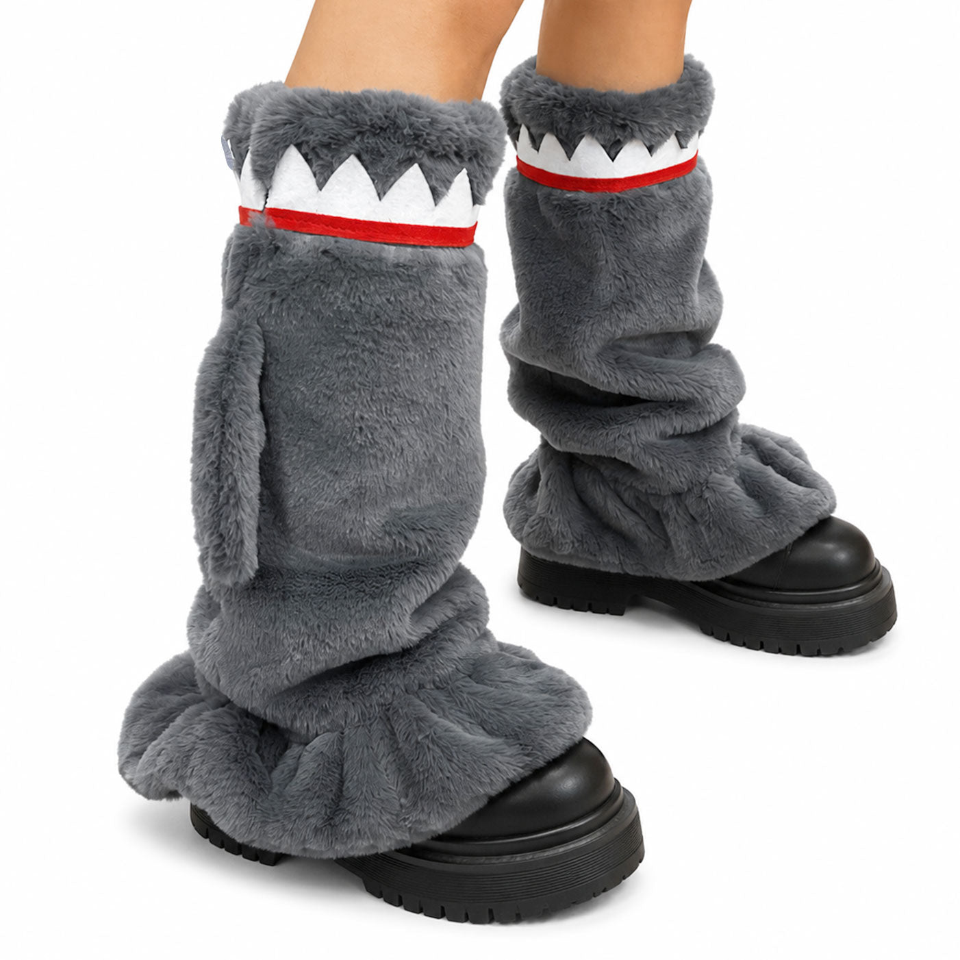 Limited Edition Fluffy Shark Leg Warmers