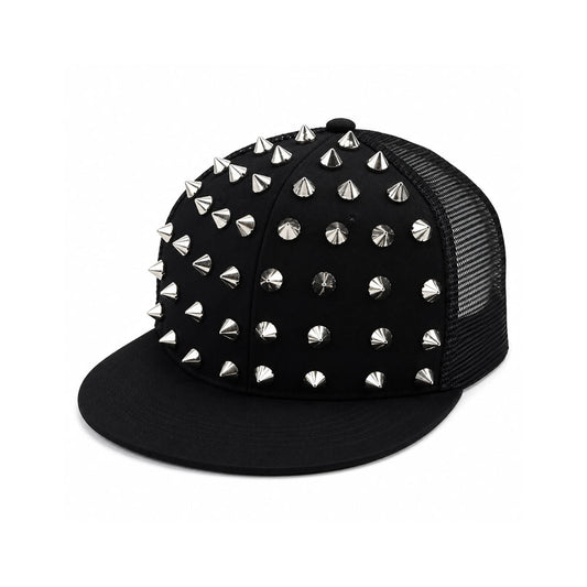 Studded Trucker Cap | Scene Emo Punk Snapback Hat
